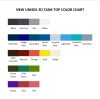 tank top color chart - Red Dead Redemption 2 Merch