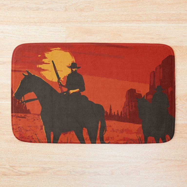 Red Dead Redemption 2 Bath Mat - Red Dead Redemption 2 Merch