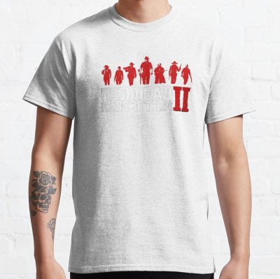 Red Dead Redemption 2 Text T Shirt - Red Dead Redemption 2 Merch