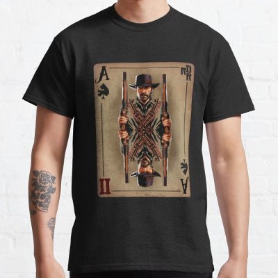 Red Dead Redemption Card T Shirt - Red Dead Redemption 2 Merch