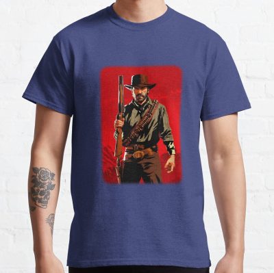 ssrcoclassic teemens353d774d8b4ffd91front altsquare product1000x1000.u1 16 - Red Dead Redemption 2 Merch